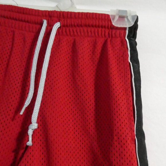 ATHLETIC WORKS | Boys 6X | Red Basketball Shorts | Basketball Stars - Picture 5 of 15